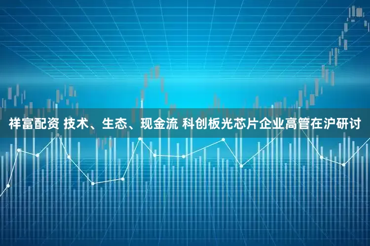 祥富配资 技术、生态、现金流 科创板光芯片企业高管在沪研讨
