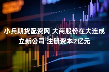 小兵期货配资网 大商股份在大连成立新公司 注册资本2亿元